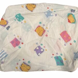 Vintage Winnie the Pooh Crib Sheet Disney Made in Canada